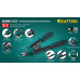 KRAF-31181 Комбинированный заклепочник Combo 2 M10 31181 KRAFTOOL