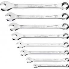 KRAF-27079-H8C_z01 Набор комбинированных гаечных ключей 8 шт, 6 - 17 мм 27079-H8C_z01 KRAFTOOL KRAF-27079-H8C_z01 Набор комбинированных гаечных ключей 8 шт, 6 - 17 мм 27079-H8C_z01 KRAFTOOL