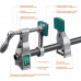 KRAF-32301-2 Струбцина трубная PC-34-11 3/4" 32301-2 KRAFTOOL