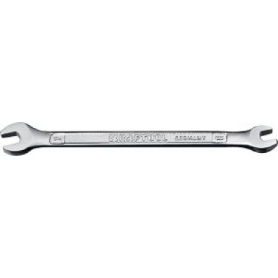 Гаечный ключ рожковый 6х7 мм, Cr-V сталь, хромированный KRAFTOOL 27033-06-07_z01