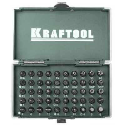 KRAF-26065-H50 Набор специальных бит в боксе, 1/4" "ЕХPERT" "X-Drive" 26065-H50 KRAFTOOL