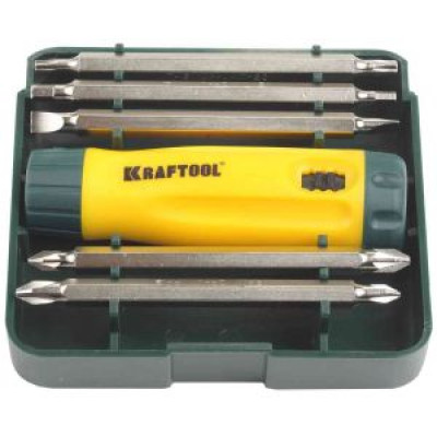 Реверсивная отвертка KRAFTOOL 26141-H6