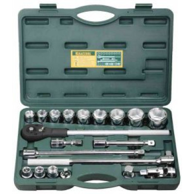 KRAF-27895-H20_z01 Набор торцовых головок INDUSTRIE QUALITAT 27895-H20 KRAFTOOL
