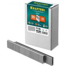 KRAF-31789-20 Скобы для степлера узкие, 20 мм, 5000 шт. 31789-20 KRAFTOOL
