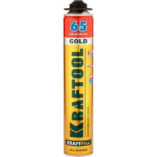 KRAF-41194 Пена монтажная пистолетная KraftFlex GOLD PRO 65 41194 KRAFTOOL