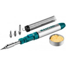 KRAF-55504-H8 Паяльный набор: паяльник газовый 3в1 и 4 насадки 55504-H8 KRAFTOOL