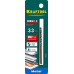 KRAF-29656-3.3 Сверло по металлу HSS-Co(8%) , сталь М42(S2-10-1-8) COBALT 3.3 х65мм 29656-3.3 KRAFTOOL