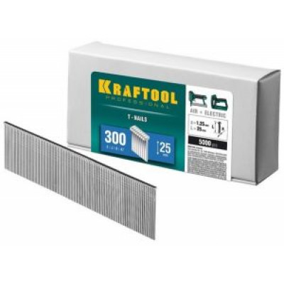 KRAF-31785-20 Гвозди для нейлера, 20 мм, 5000 шт. 31785-20 KRAFTOOL