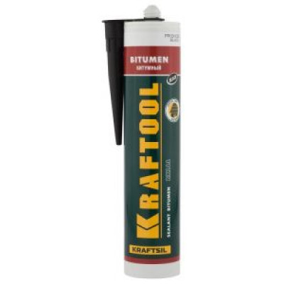 KRAF-41261 Герметик битумный BX111 KRAFTSIL "BITUMEN" 41261 KRAFTOOL