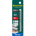 KRAF-29656-4.2 Сверло по металлу HSS-Co(8%) , сталь М42(S2-10-1-8) COBALT 4.2 х75мм 29656-4.2 KRAFTOOL