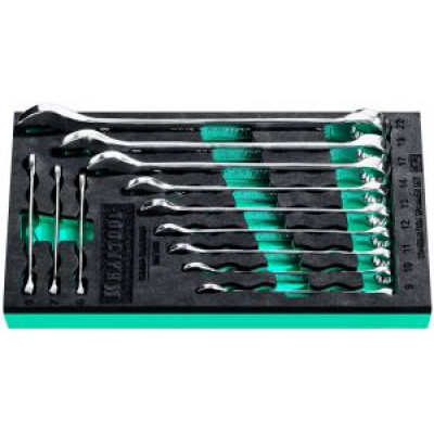 KRAF-27079-H12E Набор комбинированных гаечных ключей 12 шт. 27079-H12E KRAFTOOL