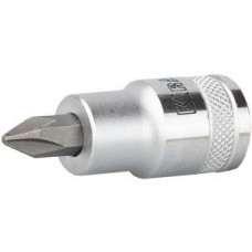KRAF-27901-4 Торцовая бита-головка "INDUSTRIE QUALITAT", материал S2, 1/2", PH4 27901-4 KRAFTOOL