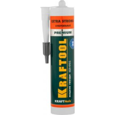 KRAF-41343_z01 Клей монтажный KN-901 KraftNails PREMIUM "EXTRA STRONG" 41343_z01 KRAFTOOL