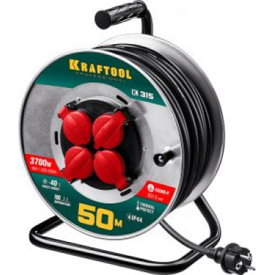 KRAF-55085-50_z01 Силовой удлинитель K315 50 м 55085-50_z01 KRAFTOOL