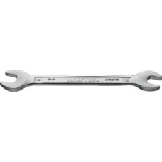 Гаечный ключ рожковый 13х14 мм, Cr-V сталь, хромированный KRAFTOOL 27033-13-14_z01