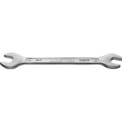 Гаечный ключ рожковый 13х14 мм, Cr-V сталь, хромированный KRAFTOOL 27033-13-14_z01
