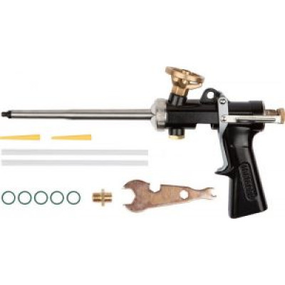 KRAF-06853 Пистолет "PRO" для монтажной пены, цельнометаллический 06853 KRAFTOOL