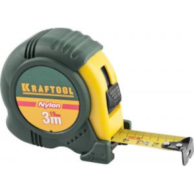 KRAF-34122-03-19_z01 Рулетка Nylon 3 м x 19 мм 34122-03-19 KRAFTOOL