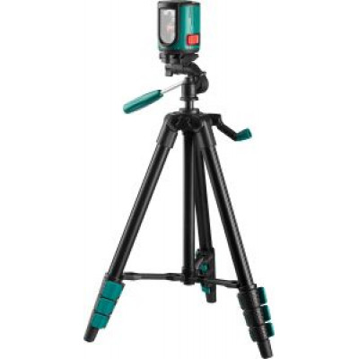 KRAF-34700-3 Лазерный уровень построитель плоскостей со штативом 34700-3 KRAFTOOL