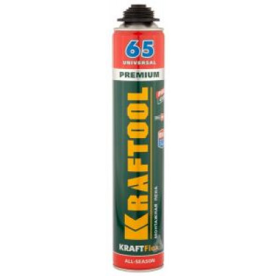 KRAF-41184_z01 Пена монтажная пистолетная KraftFlex PREMIUM PRO 65 41184_z01 KRAFTOOL