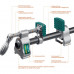 KRAF-32301-1 Струбцина трубная PC-34-6 3/4" 32301-1 KRAFTOOL